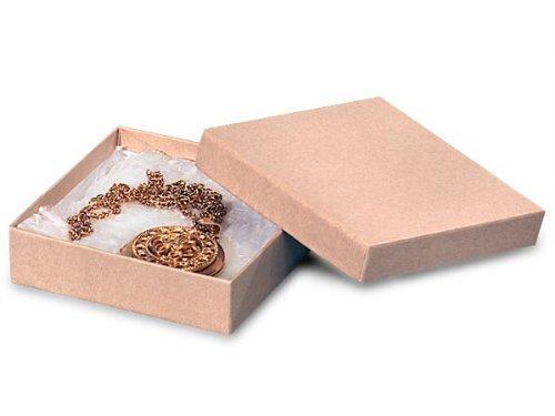 The Packaging Trust Kraft Jewelry Boxes, 100 Boxes