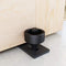 SMARTSTANDARD Sliding Barn Door Bottom Adjustable Floor Guide Roller, Black, Smoothly and Quietly, Easy to Install (2 Rollers) 2PCS