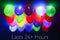 Dusico Flashing LED Light Up Party Balloons (30 Pack), Rainbow Glow in The Dark Neon Lights Assorted Colors Changing, for Helium Or Air Use, Strong Latex, 12 Inches, Lasts 12-24 Hours