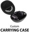 Moshi Avanti C On-Ear Headphones with USB Type-C, 24-bit/96 kHz, Class G Amplifier [Carrying Case Included], Caramel Beige