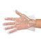 Disposable Food Prep Gloves - 500 Piece Plastic Food Safe Disposable Gloves, Food Handling, Transparent, One Size Fits Most
