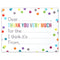 Fill in the Blank Thank You Notes for Kids - Confetti Polka Dot Flat Card and Envelopes - 4.25 X 5.5 Inches - Pack of 15