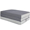 Best Choice Products 4in Thick Folding Portable Twin Mattress Topper w/ High-Density Foam, Washable Cover