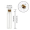 Superlady 36pcs 25ml Small Mini Glass bottles Jars with Cork Stoppers