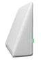 Cushy Form Bed Wedge Pillow with Memory Foam Top by Best for Sleeping, Reading, Rest or Elevation - Breathable and Washable Cover (12 Inch Wedge, White)