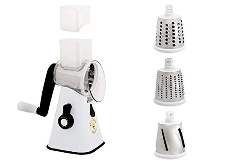 Premium nut chopper veggie slicer cheese shredder Vegetable Slicer Rotary Cheese Grater vegetable slicer nut grinder Rotary Mandoline Vegetable Shredder Rotary Grater Cabbage Shredder Veggie cutter