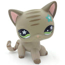 Littlest pet shop Pale Grey Short hair Kitty Cat LPS mini Action Figures