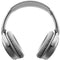 Bose QuietComfort 35 (Series II) Wireless Headphones, Noise Cancelling, with Alexa Voice Control - Silver + 1 Year Extended Warranty + Deco Gear 6.35mm to 3.5mm Adaptor Value Bundle