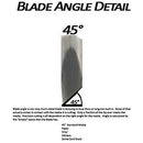 Stark 3 Pack German Carbide Replacement Blade for Cricut Explore Air 2, Silhouette Machines (3 Pack 45)