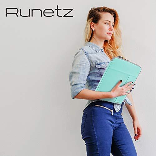 Runetz - MacBook Pro 13 inch Sleeve Neoprene Laptop Sleeve 13.3 inch MacBook Air 13 inch Sleeve Notebook Computer Bag Protective Case Cover with Accessory Pocket with Zipper - Teal