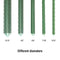 Sturdy Steel Garden Stakes 4-Ft Plastic Coated Plant Stakes, 10Packs for Climbing Plants