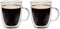 Insulated Double-Wall Glass Coffee Mugs and Tea Cups (Set of 2) | 12 oz Each, Durable, Highest Quality Glass, Dishwasher Safe