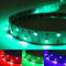 LE RGB LED Light Strip Kit, Color Changing 12V LED Tape Light, 150 Units 5050 LEDs, Non-Waterproof, Remote Controller and Power Adaptor Included, Pack of 16.4ft/5m