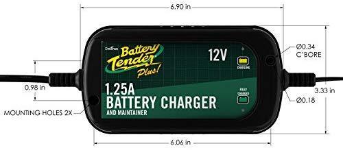 Battery Tender 800 is a SuperSmart Battery Charger that will Constantly Monitor, Charge, and Maintain your Battery. It's Encapsulated and Protected from Moisture by an Electrical Insulation