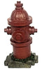 Elaan31 22472 Fire Hydrant Statue Dog Training Lamp Post 14 inch Indoor Outdoor Garden Statue Yard Decoration Lawn Ornament