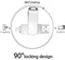 USB Flash Drive for iPhone iPad 32GB USB 3.0, 3 in 1 Lightning Flash Drive Photo Stick, iOS External Storage Memory Stick Thumb Drive for Android MacBook Windows PC OTG (32GB)