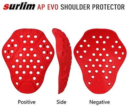 Surlim Back Protector CE Insert Armor Motorcycle Jacket Replacement Pads