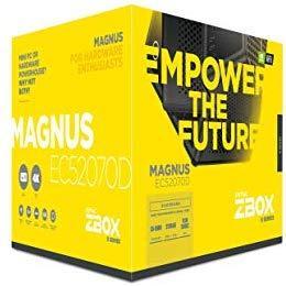 ZOTAC Magnus EC52070D Super Compact Mini PC GeForce RTX 2070, Intel Core i5-8400T 6-core Processor, Killer Networking, 8GB DDR4/128GB SSD/1TB HDD Windows 10 Home 64-bit System, ZBOX-EC52070D-U-W2B