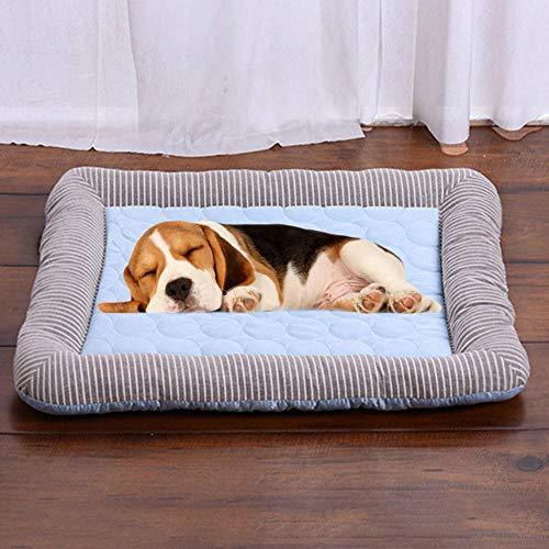 Volwco Pet Cooling Gel Pad, Pet Cooling Pad, Pet Self Cooling Mat,Cooling Gel Pet Bed for Dogs Puppy Pet Cats Sleeping & Reduce Joint Pain, Ideal for Indoor Home & Travel