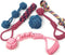 BK PRODUCTS LLC Dog Toys - 8 Extra Large Dog Rope Toys - Dog Chew Toy for Medium and Large Dogs - Set of Dog Rope Toys for Chewing, Tug of War and Teething with Bonus Storage Bag