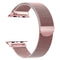 OULEDI Compatible Stainless Steel Band for Apple Watch Replacement Mesh Strap Bracelet for iWatch Series 1 Series 2 Series 3 with Magnetic Closure Clasp 38mm Rose Gold