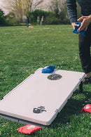 Plastic Cornhole Boards by Legit Sports | Cornhole with Weighted Bean Bags | Lightweight and Durable Materials | Cornhole Set | Corn Hole Outdoor Game That's Great for Travel, Camping, Parties