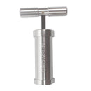 Growsun 5.5 Inch T Press Tool Pollen Heavy Duty Durable Metal T Shape Brass Cylinder