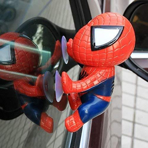 ElementDigital(TM) Cute Super Hero Spider-man Doll Toy with Suction Cups Car Accessories Auto part (2 PC)