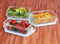 Utopia Kitchen Glass Containers for Food Storage with Lids (3-Pack, 28Oz) - Food Prep Airtight Containers with Lids - BPA Free and FDA Approved Containers