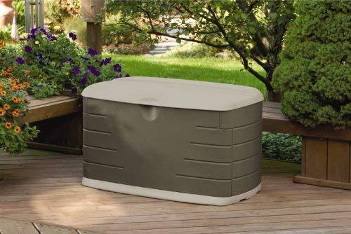 Rubbermaid 2047053 Deck Box Medium Sandstone