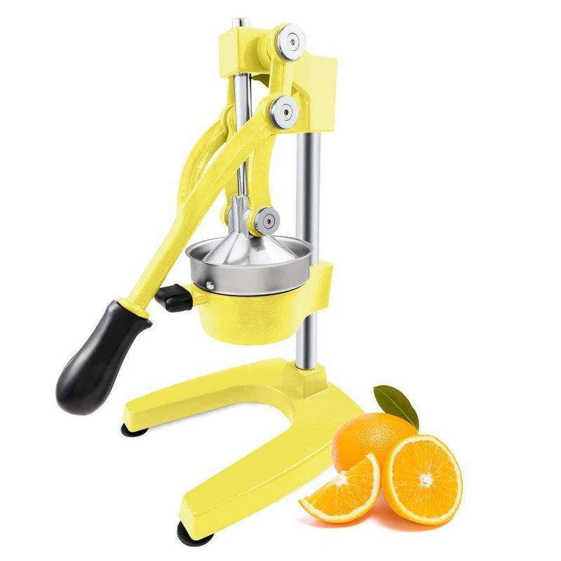ROVSUN Commercial Grade Citrus Juicer Hand Press Manual Fruit Juicer Juice Squeezer Citrus Orange Lemon Pomegranate (Black)