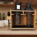 AeroPress Organizer | 100% Recyclable Bamboo, Stylish & Easy to Use | Designed for AeroPress Coffee Makers, AeroPress Accessories, and AeroPress Filters