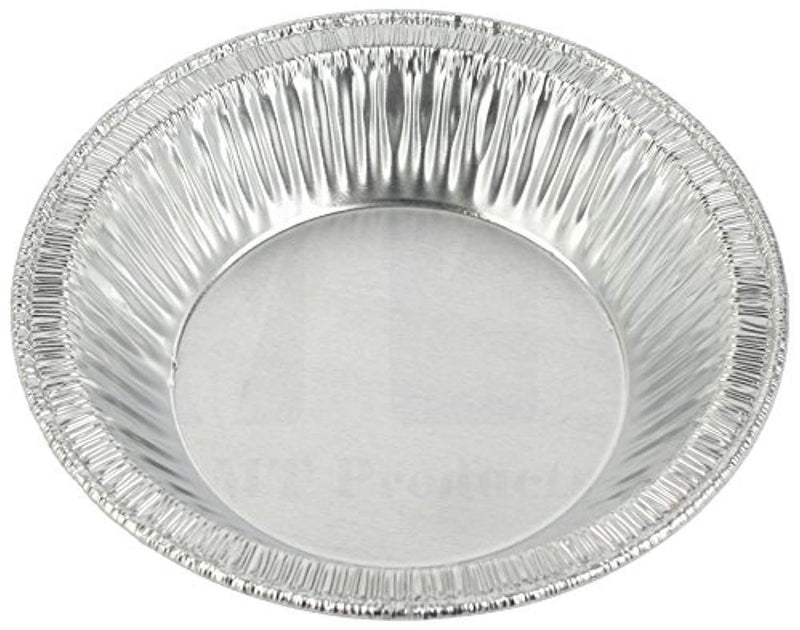 MT Products 4 1/4" Disposable Aluminum Foil Tart/Pie Pan 7/8" Deep - (50 Pieces)