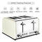 2 Slice Toaster, CUSIBOX Extra Wide Slots Stainless Steel Toaster with 7 Bread Browning Settings, REHEAT/DEFROST/CANCEL Function, 750W