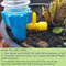 Adjustable Self Watering Spikes.Indoor Outdoor Plastic Bottle Garden Plants Drip Irrigation Spike System. Works as Watering Bulbs or Globes Stakes with Screw Valve