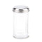 Tebery 4 Pack Stainless Steel Flip Cap Glass Sugar Dispenser/Pourer/Shaker,12 ounce