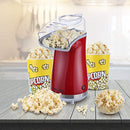Excelvan Hot Air Popcorn Popper Electric Machine Maker 16 Cups of Popcorn, with Measuring Cup and Removable Lid, Red