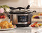 Hamilton Beach (33967A) Slow Cooker With Temperature Probe, 6 Quart, Programmable, Stainless Steel