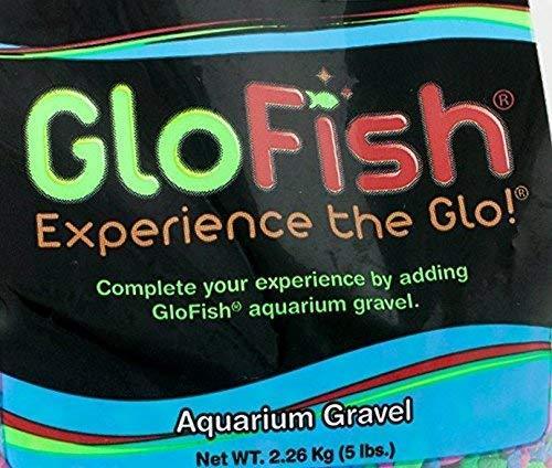 GloFish Aquarium Gravel, Fluorescent Colors, 5-Pound