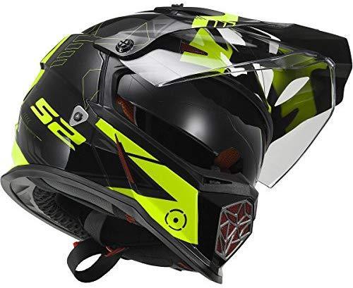 LS2 Helmets Motorcycle & Powersports Helmet's Off-Road Style Adventure Pioneer V2 (Elevation, X-Large)