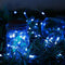 150LED 55ft 16m 8modes Solar String lights - Dolucky Solar Fairy Lights Blue Waterproof Copper Wire Lights Outdoor Lighting for Garden, Wedding, Homes, Party, Halloween, Chrsitmas Decoration