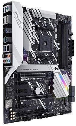 ASUS Prime X470-Pro AMD Ryzen 2 AM4 DDR4 DP HDMI M.2 USB 3.1 ATX Motherboard