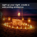 TomCare Solar Lights Solar Torches Lights Waterproof Flickering Flames Torches Lights Outdoor Solar Powered Path Lights Dancing Flame Lighting Dusk to Dawn Auto On/Off for Garden Patio Yard(2)