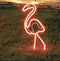 EEZ RV Products Flamingo - 24 Inch Tropical Lighted Pink Flamingo - Light Outdoor Yard Art