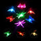 OxyLED Solar Garden Lights, 3 Pack Solar Stake Light Hummingbird Butterfly Dragonfly, Solar Powered Pathway Lights, Multi-Color Changing LED Lights, Outdoor Lighting for Garden/Patio/Lawn