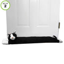 Evelots CAT Door Window Draft Stopper-38 Inches-No Noise, Bug, Insect-Keep Heat In