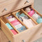 TILEMALL Bamboo Kitchen Drawer Dividers Drawer Organizers Expandable Drawer Dividers Wood Desk Drawer Organizers, Tray Organizer for Kitchen, Baby Drawer, Bathroom, Bedroom, Office or Dresser
