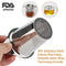 ZPOSE Tea Strainer FDA Approved 304 Stainless Steel Tea Filter, Large Capacity & Double Handle Design Perfect Hanging on Teapot Cups, Fine Mesh Tea Infusers for Loose Tea