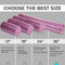High Density Muscle Foam Rollers by Day 1 Fitness – 4 SIZE OPTIONS and 7 COLORS TO CHOOSE FROM - Sports Massage Rollers for Stretching, Physical Therapy, Deep Tissue and Myofascial Release -Exercise