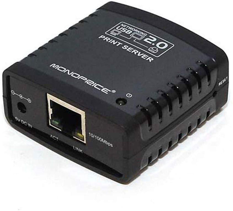 Monoprice Networking USB 2.0 Print Server (5342)